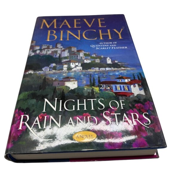 Maeve Binchy Nights Of Rain And Stars Hardcover Book Dust Jacket English READ - Picture 1 of 8
